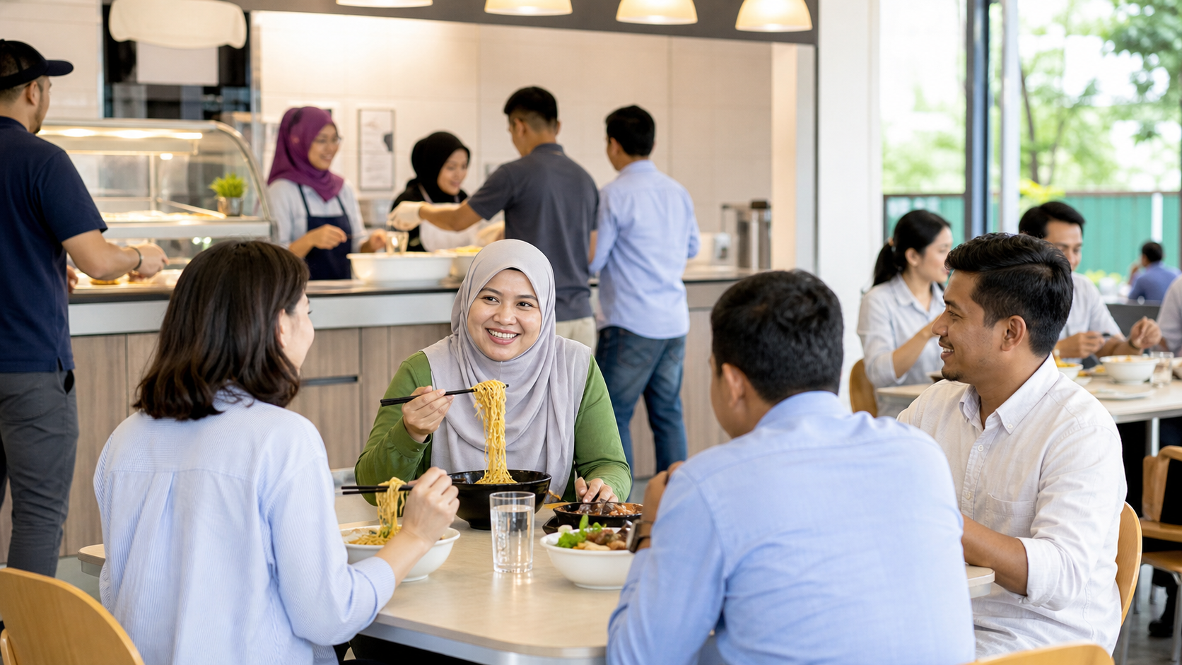 Canteen kitchen
